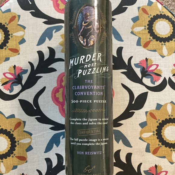 Murder Most Puzzling 500 piece puzzle jigsaw New Sealed - Picture 3 of 3